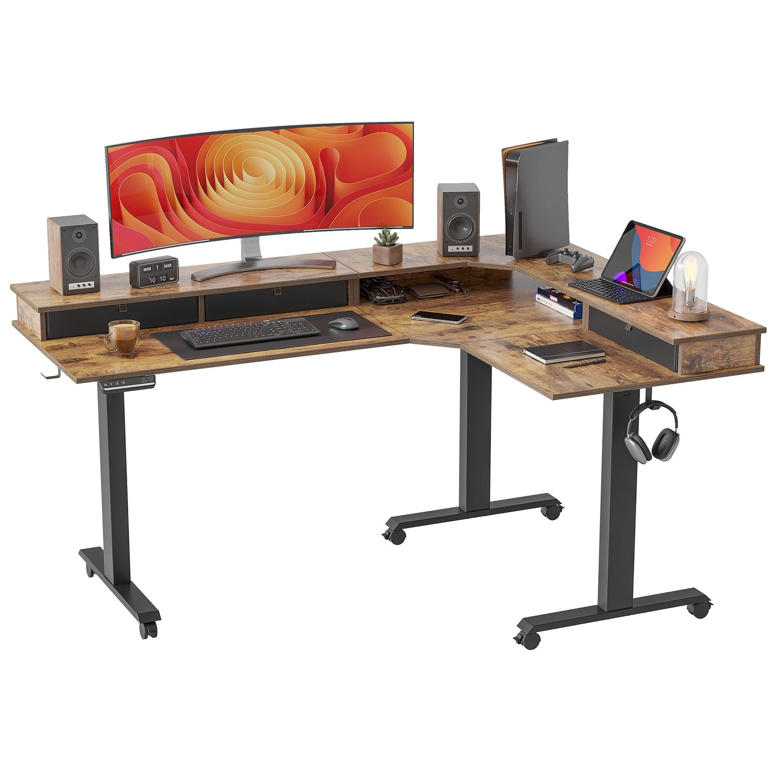 Fezibo L-Shaped Standing Desk