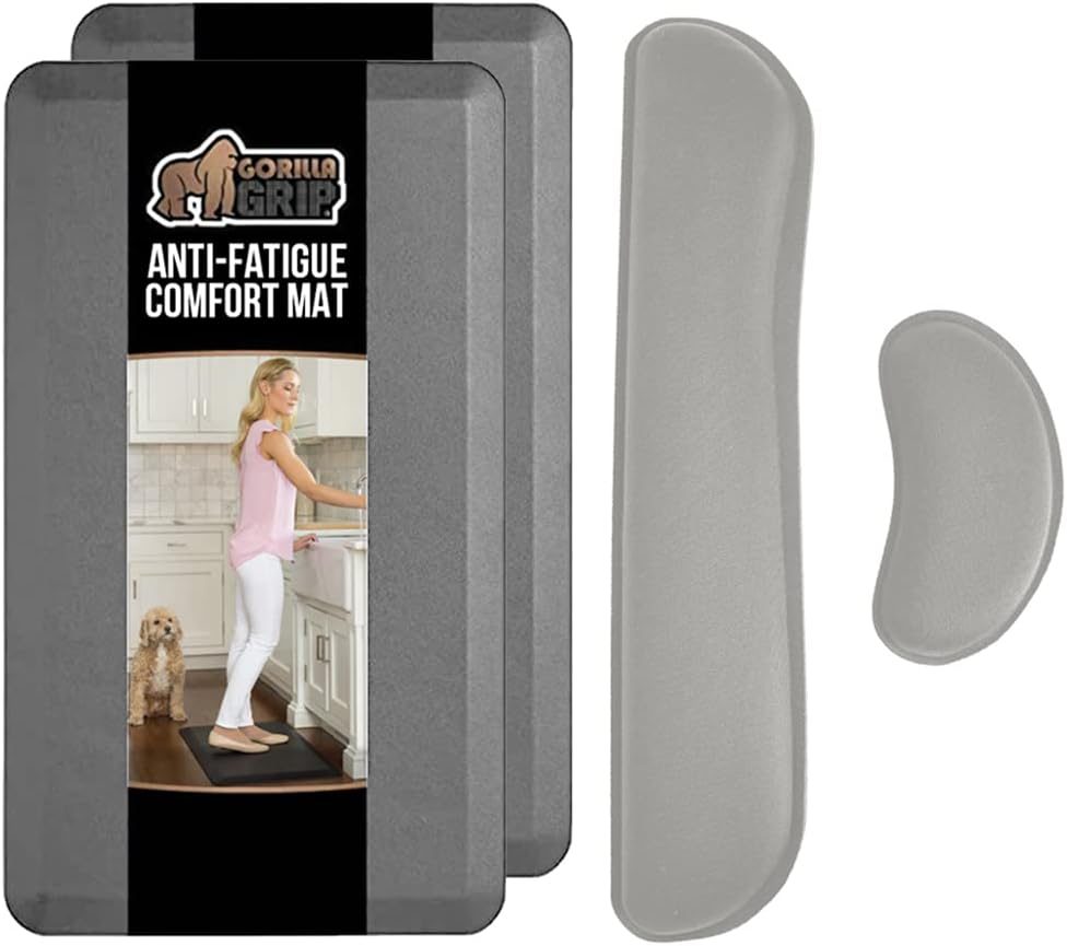 Gorilla Grip Anti-Fatigue Cushioned Mat (2-pack)