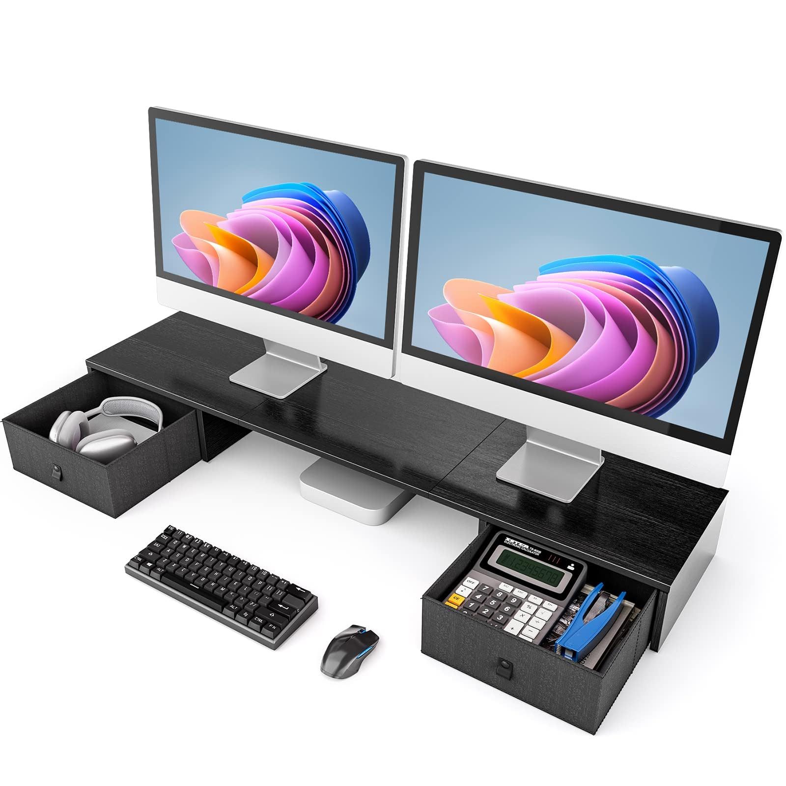 HUANUO FlowLift Dual Monitor Stand